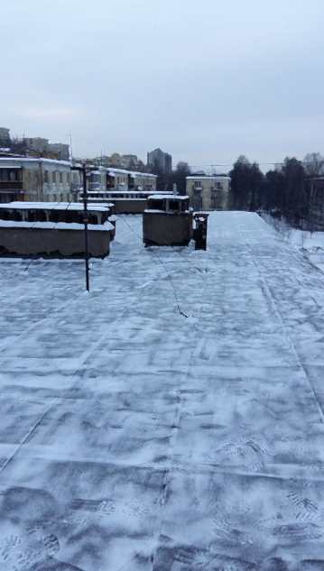 Очистка крыш от снега и наледи