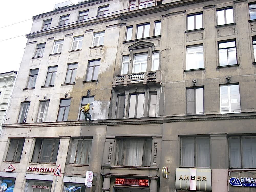 Мойка фасадов