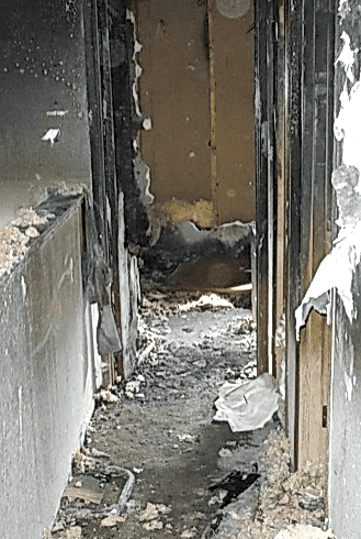 Уборка после пожара