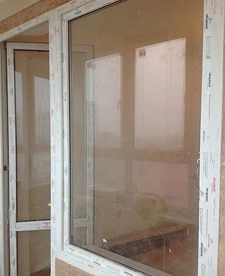 Мойка окон после ремонта