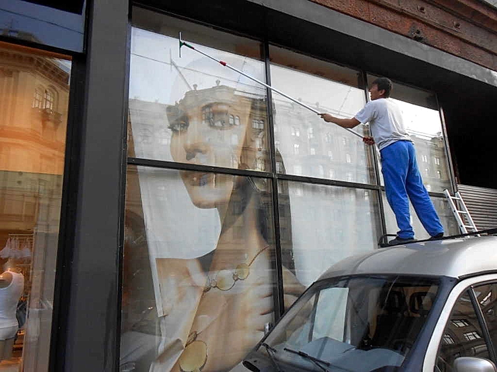 Мойка витрин Мойка витрин