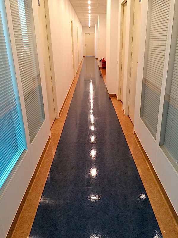 Сбор грязи пылеводососом