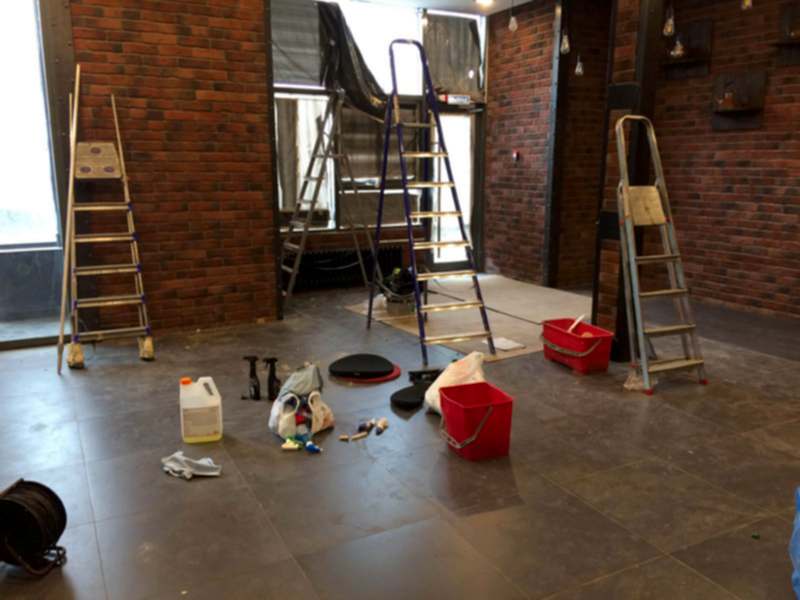 Глубокая чистка плитки